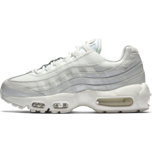 (WMNS) Nike Air Max 95 Triple Summit White 807443-102