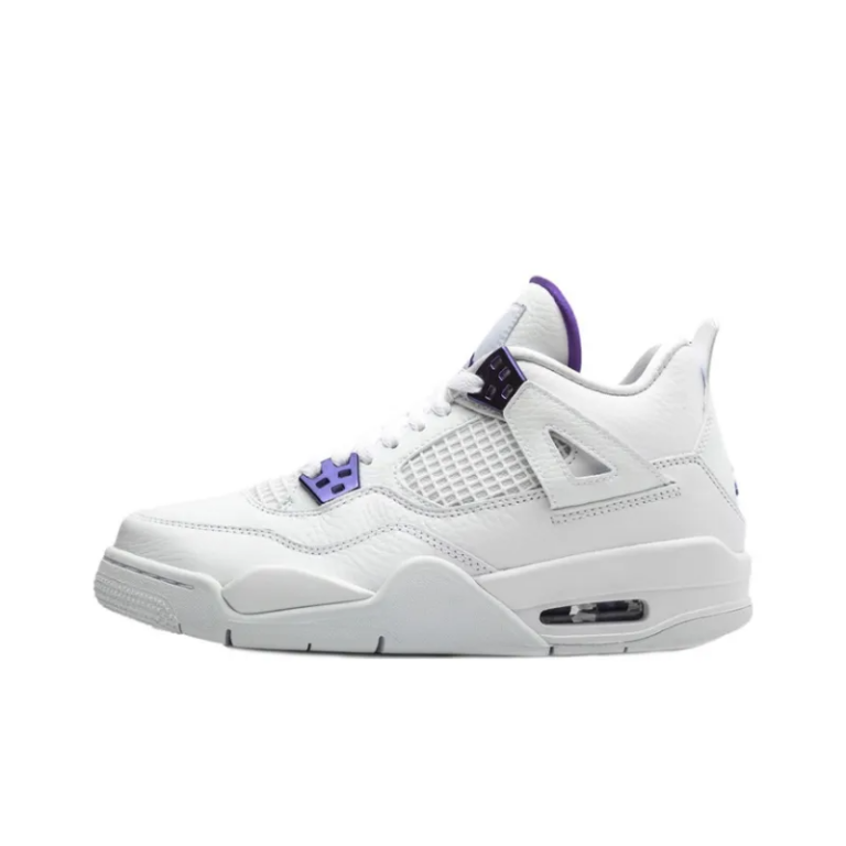 Air Jordan 4 Retro Metallic Purple GS - 408452-115