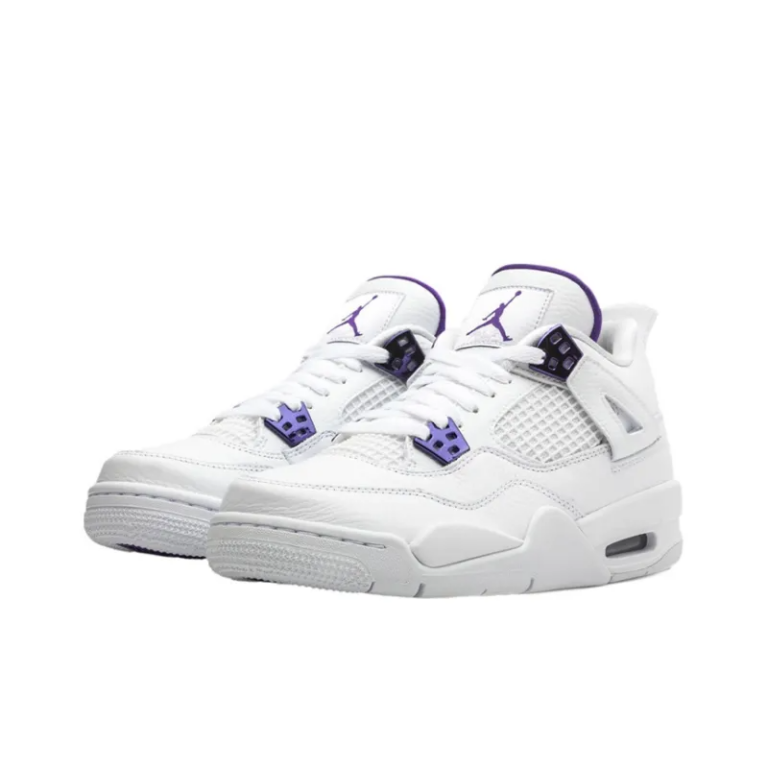 Air Jordan 4 Retro Metallic Purple GS - 408452-115