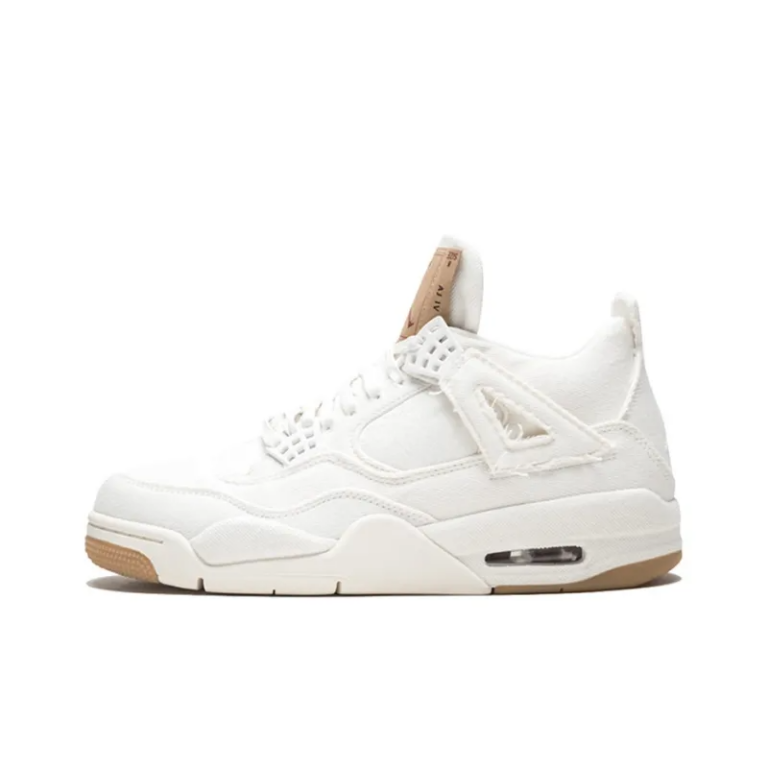 Levi’s x Air Jordan 4 Retro ‘White Denim’ - AO2571-100