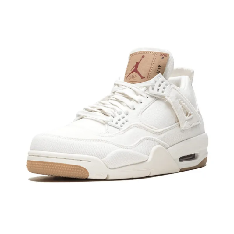 Levi’s x Air Jordan 4 Retro ‘White Denim’ - AO2571-100