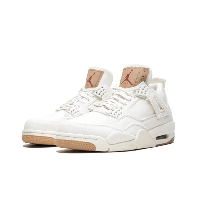 Levi’s x Air Jordan 4 Retro ‘White Denim’ - AO2571-100