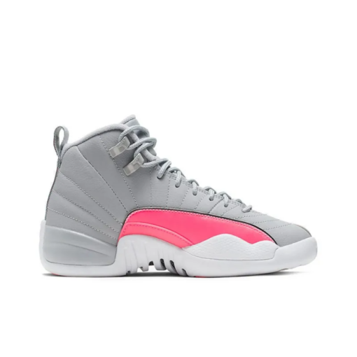 Air Jordan 12 Retro Wolf Grey Racer Pink (GS) - 510815-060