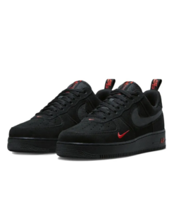 Air Force 1 '07 LV8 'Reflective Swoosh - Black Crimson' - DZ4514-001