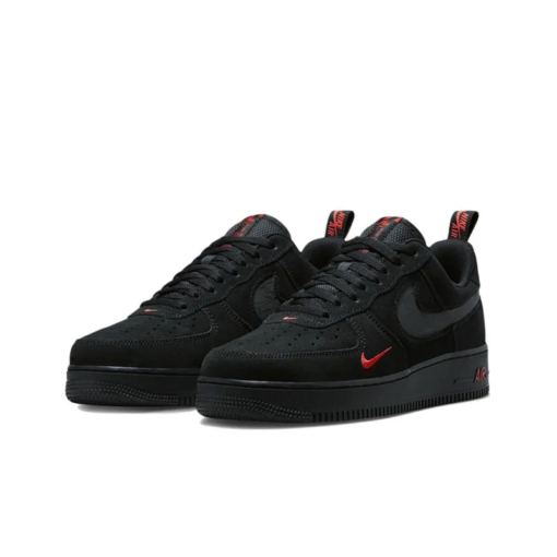 Air Force 1 '07 LV8 'Reflective Swoosh - Black Crimson' - DZ4514-001