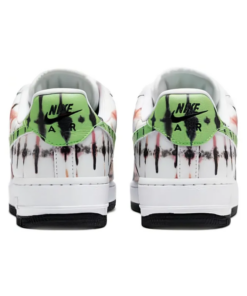 Air Force 1 Low Black Tie-Dye Sneakers - CW1267-101