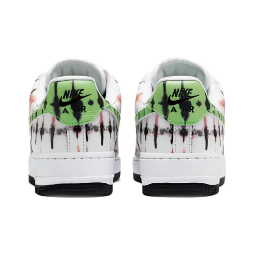 Air Force 1 Low Black Tie-Dye Sneakers - CW1267-101