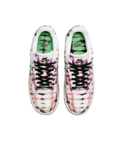 Air Force 1 Low Black Tie-Dye Sneakers - CW1267-101