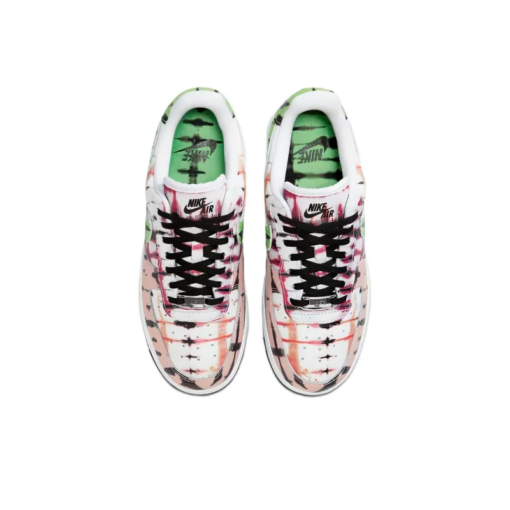 Air Force 1 Low Black Tie-Dye Sneakers - CW1267-101