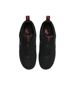 Air Force 1 '07 LV8 'Reflective Swoosh - Black Crimson' - DZ4514-001