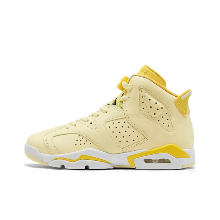 Air Jordan 6 Retro Dynamic Yellow Floral GS - 543390-800