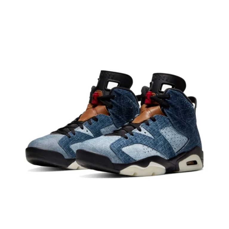 Air Jordan 6 'Washed Denim' Sneakers - CT5350-401