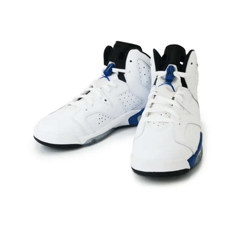 Air Jordan 6 Retro Sport Blue GS - 384665-107