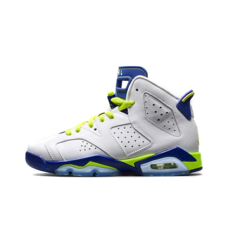 Air Jordan 6 Retro Fierce Green GS - 543390-108