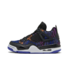 Air Jordan 4 Retro Black Rush Violet GS - BQ9043-005