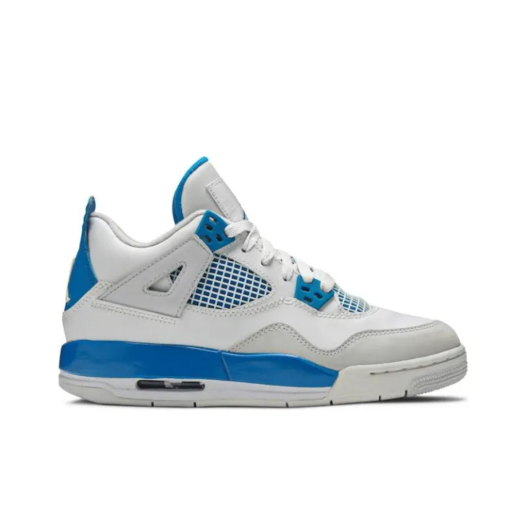 Air Jordan 4 Retro Military Blue 2012 GS - 408452-105