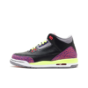 Air Jordan 3 Retro Black Atomic Red Volt GS - 441140-039