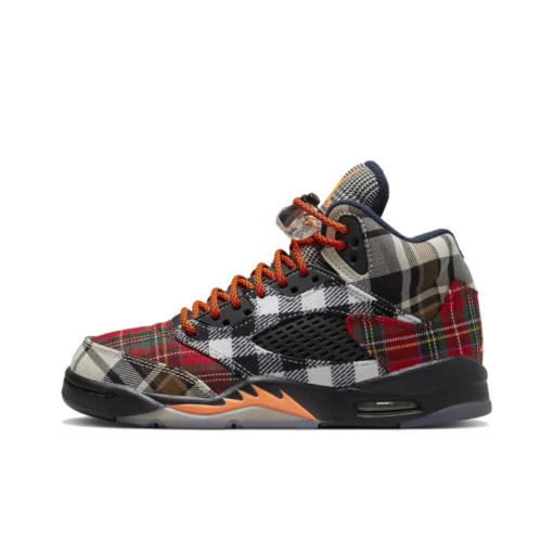 Air Jordan 5 Retro Plaid Gs - Fd4814-008