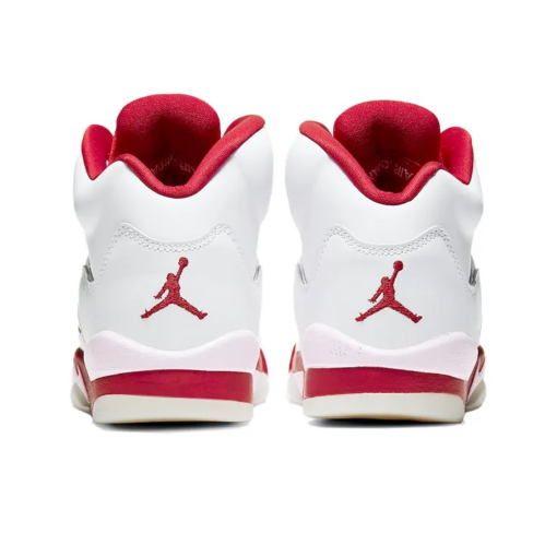 Air Jordan 5 Retro White Pink Red GS - 440892-106