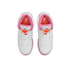 Air Jordan 5 Retro WNBA Pinksicle Safety Orange GS - 440892-168