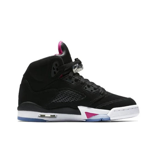 Air Jordan 5 Retro Black Deadly Pink GS - 440892-029