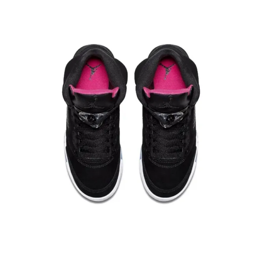 Air Jordan 5 Retro Black Deadly Pink GS - 440892-029