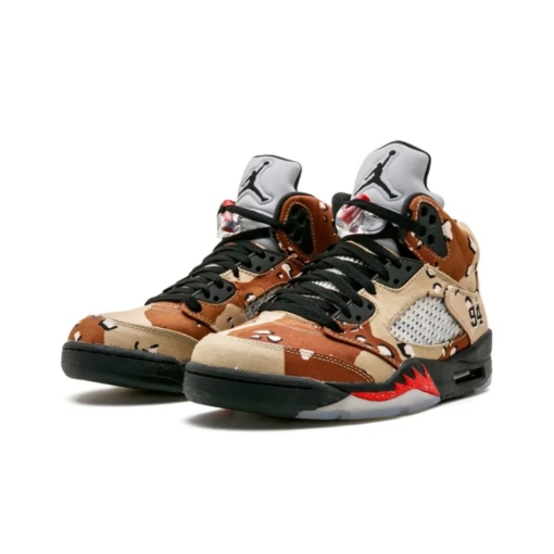 Air Jordan 5 Retro Supreme Desert Camo - 824371-201