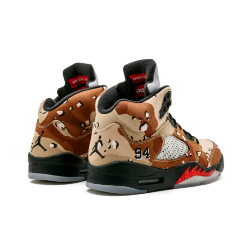 Air Jordan 5 Retro Supreme Desert Camo - 824371-201