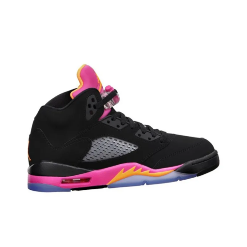 Air Jordan 5 Retro Black Pink Gs - 440892-067