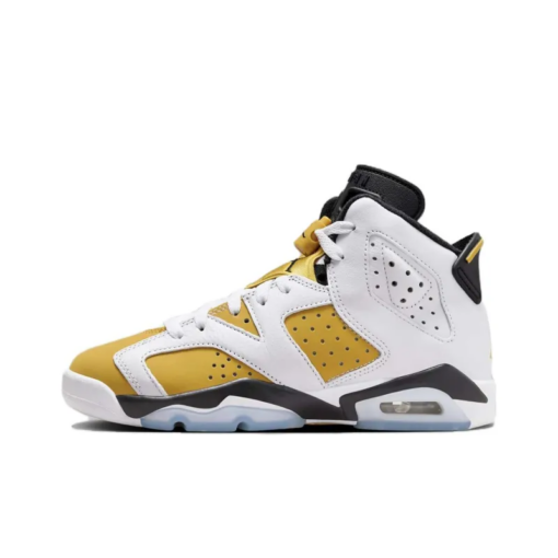 Air Jordan 6 Retro Yellow Ochre GS - 384665-170