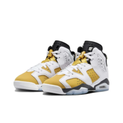 Air Jordan 6 Retro Yellow Ochre GS - 384665-170