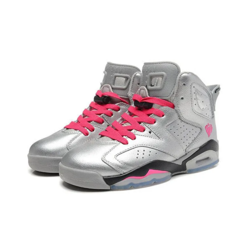 Air Jordan 6 Retro Valentine's Day 2014 GS - 543390-009