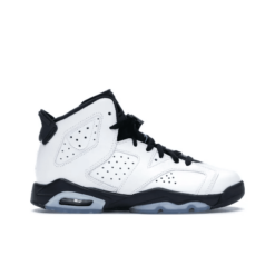 Air Jordan 6 Retro White Jade Black GS - 384665-122