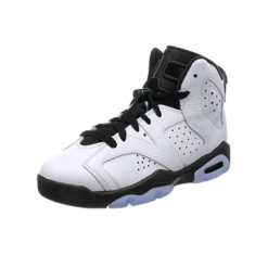 Air Jordan 6 Retro White Jade Black GS - 384665-122