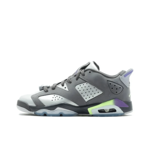 Air Jordan 6 Retro Low Dark Grey GS - 768878-008