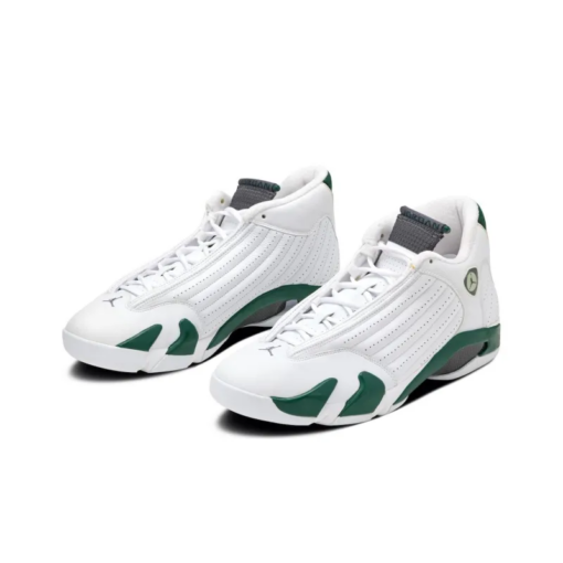 Air Jordan 14 Retro White Forest Green - 311832-131