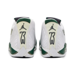 Air Jordan 14 Retro White Forest Green - 311832-131