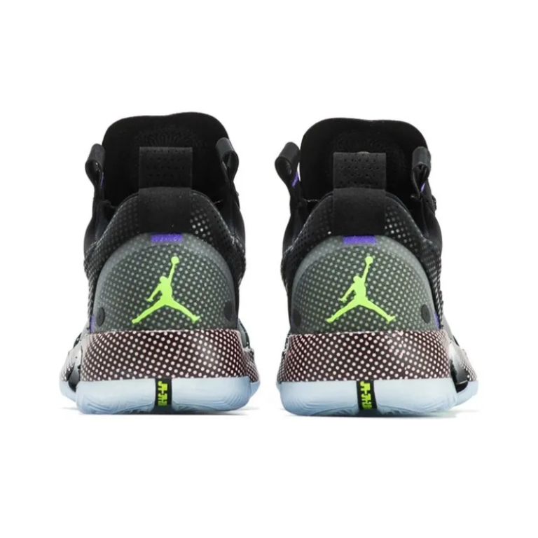 Air Jordan XXXIV Low Black Vapor Green Bleached Coral - CZ7750-003