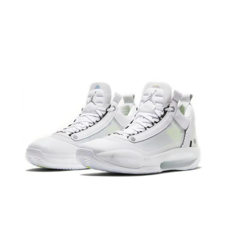 Air Jordan XXXIV Low PF Pure Money White Sole - CU3475-100