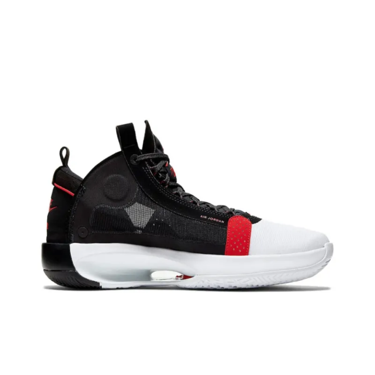 Air Jordan XXXIV White Black Red - AR3240-100