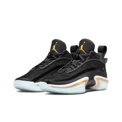 Air Jordan 36 Low Black Gold Clear Sole - DH0833-071