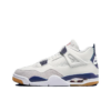 Air Jordan 4 Vintage Basketball Shoes Men Low-top WhiteBlue - DR5415-100