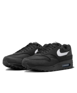 Air Max 1 Black White Swoosh - FZ0628-010