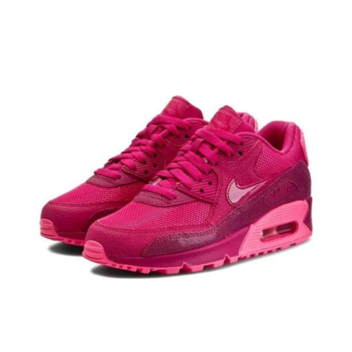 Air Max 90 Lifestyle Shoes Women's Low-Top Pink - 443817-600