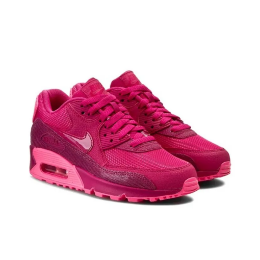 Air Max 90 Lifestyle Shoes Women's Low-Top Pink - 443817-600