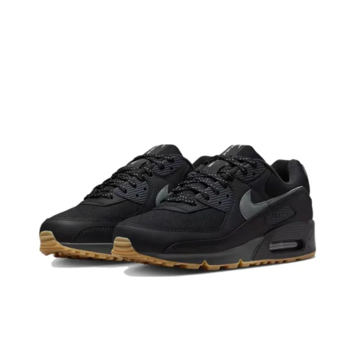 Air Max 90 Black Smoke Grey Gum Reflective - Fv0387-001