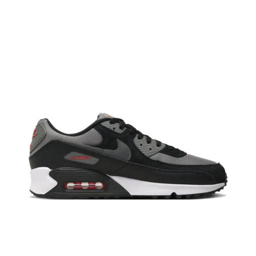 Air Max 90 Grey Black Red 2022 - Fd0664-001