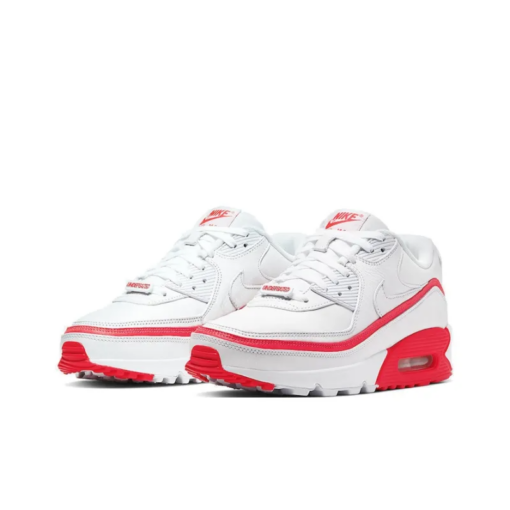 Air Max 90 Undefeated White Solar Red - Cj7197-103