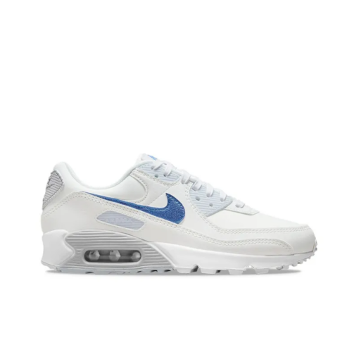 Air Max 90 White Metallic Blue - DX0115-100