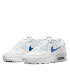 Air Max 90 White Metallic Blue - DX0115-100